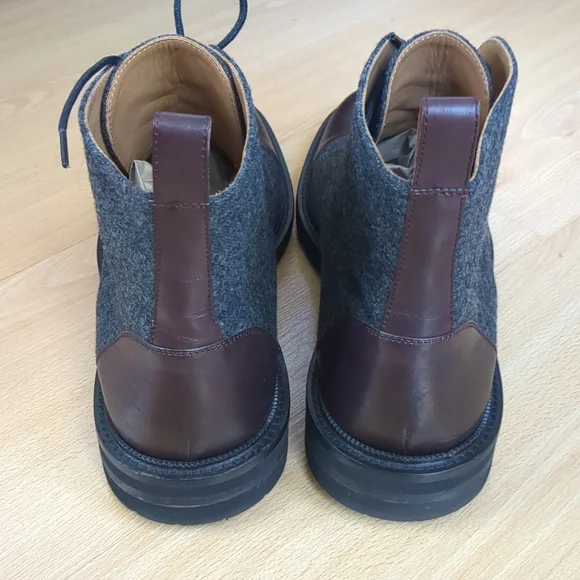 Taft The Jack in Grey/Oxblood Sz 10 US 43 EU - Picture 5 of 9